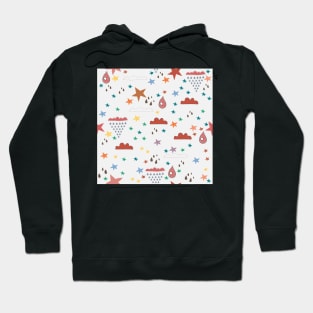 Cloud Pattern Hoodie